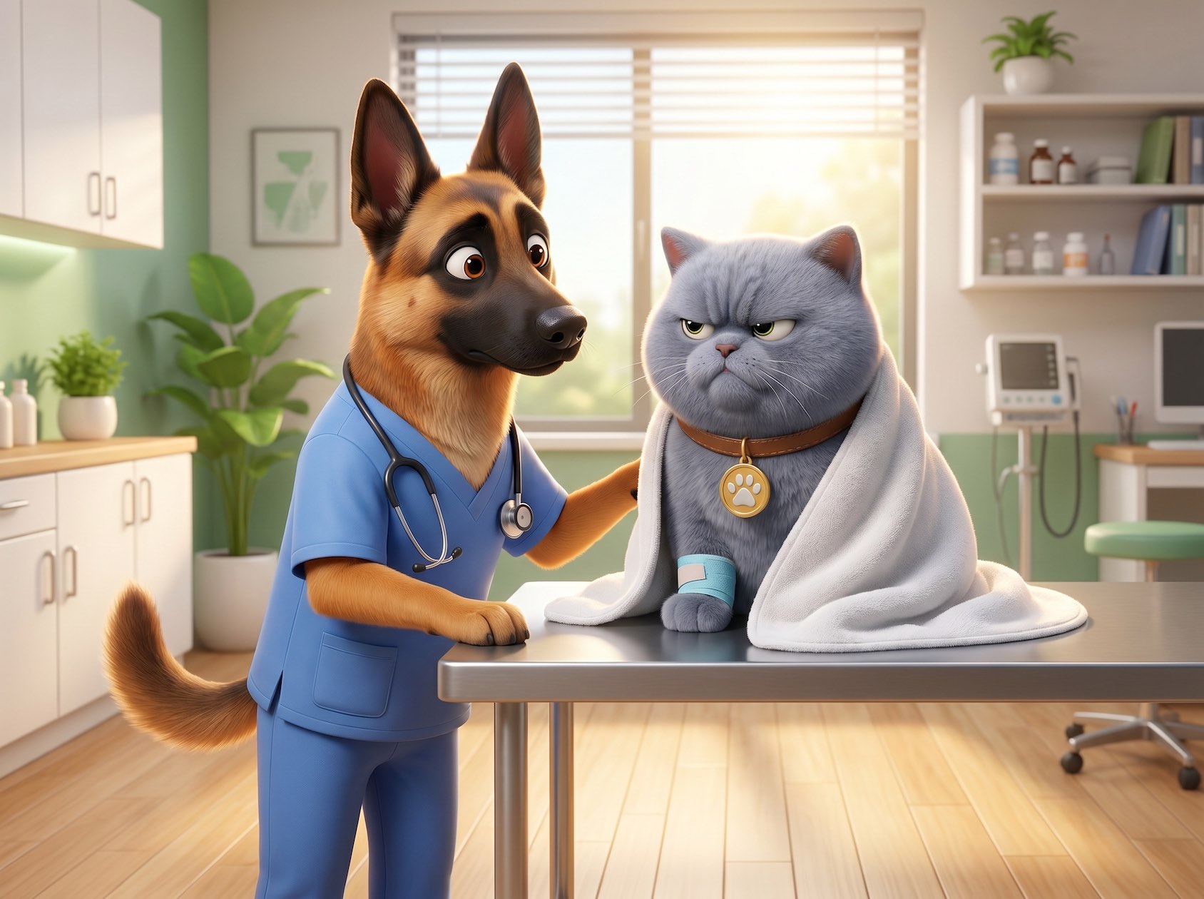 Overení veterinári